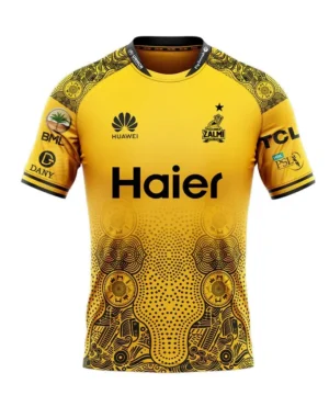 Peshawar Zalmi Yellow Shirt PSL Shirt 2024