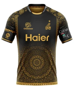 Peshawar Zalmi PSL Black Shirt 2025